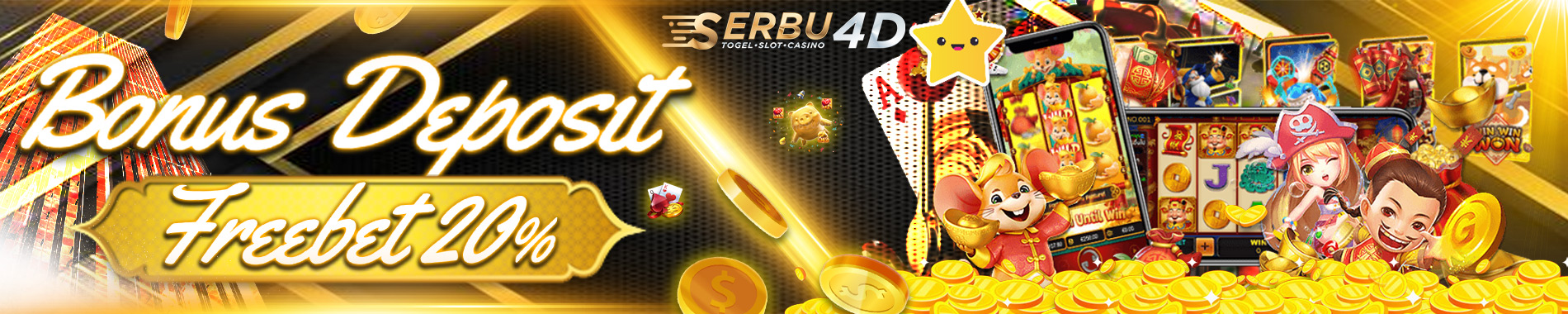 Bonus Deposit Freebet 20%